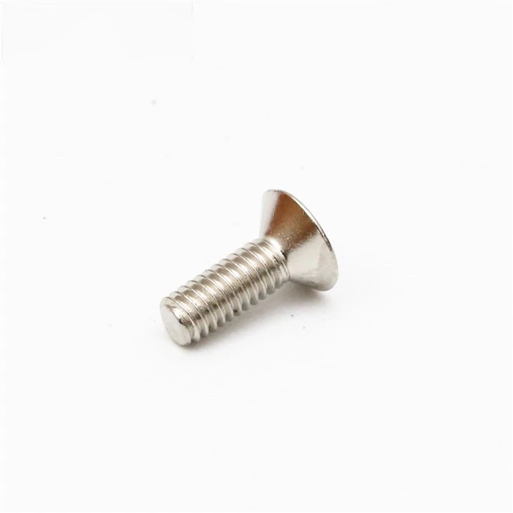 Stainless Steel Countersunk Head Screw Cross Recessed Micro Screw